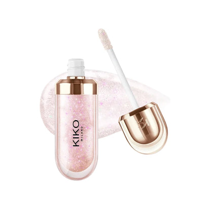 Original  3D Mirror Lip Glaze Waterproof Non Fading and Non Stick Cup Gentle Bean Paste Color Fine Shiny Point Charm Red