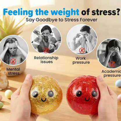 1~3Pcs Dumpling Pressure Squishies Cute Colorful Bun Ball Slow Rising Stress Relief Fidget Toy for Kids Adults Anti-Anxiety Gift