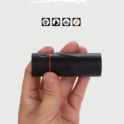 Telescope 2000X25 HD Monocular Telescope Compact Portable for Travel Hiking Fishing Camping Stargazing Concerts Bird Watching