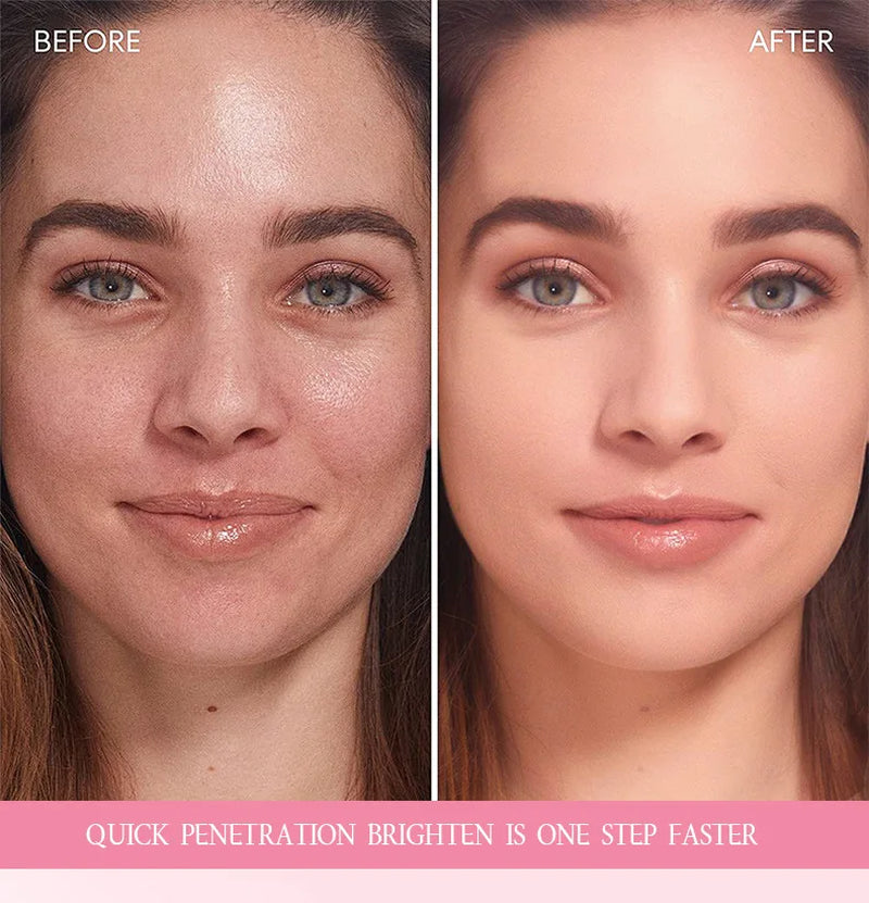 Pink Collagen PDRN Capsule Cream with Niacinamide Cream for Uneven Skin Tone Lightweight Face Moisturizer Non Greasy Care