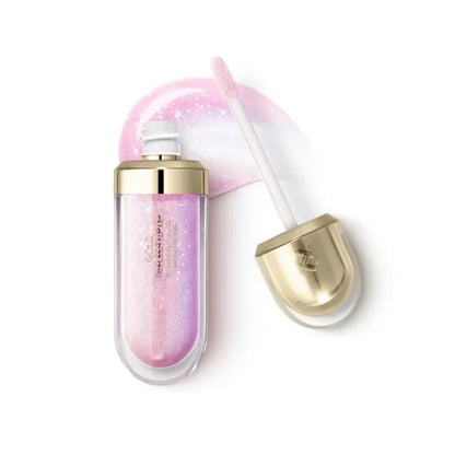 Original  3D Mirror Lip Glaze Waterproof Non Fading and Non Stick Cup Gentle Bean Paste Color Fine Shiny Point Charm Red