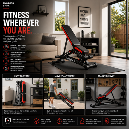FlexBench™ Pro 1000 / Home Gym Premium 6-in-1