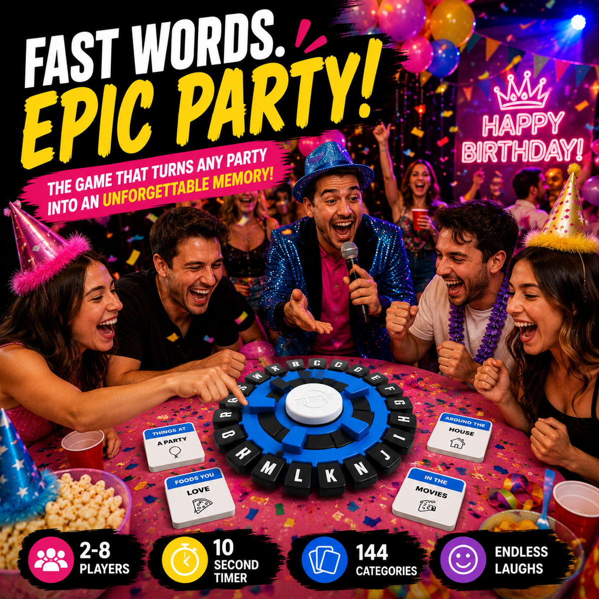 THE ONLY BOARD GAME YOU'LL EVER NEED / TAPPLE!