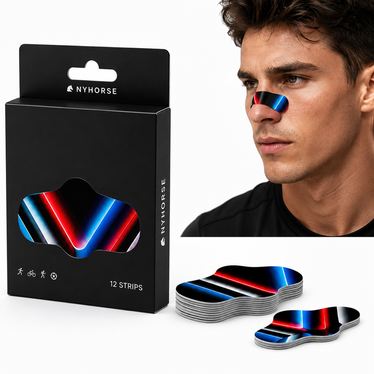 ANYHORSE™ SportShield UV Nose Strips