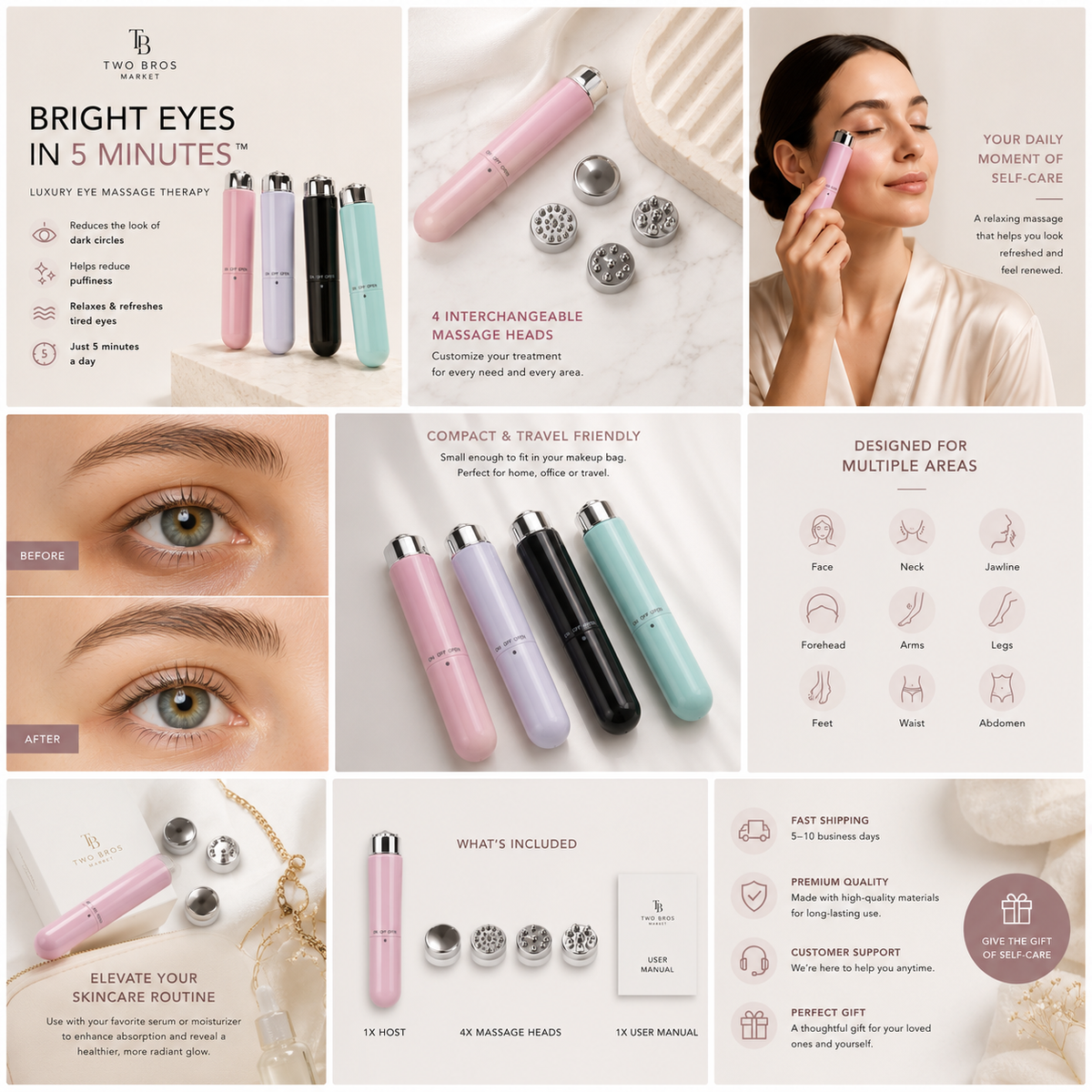5-Minute Eye Lift / Veloura Facial Sculptor