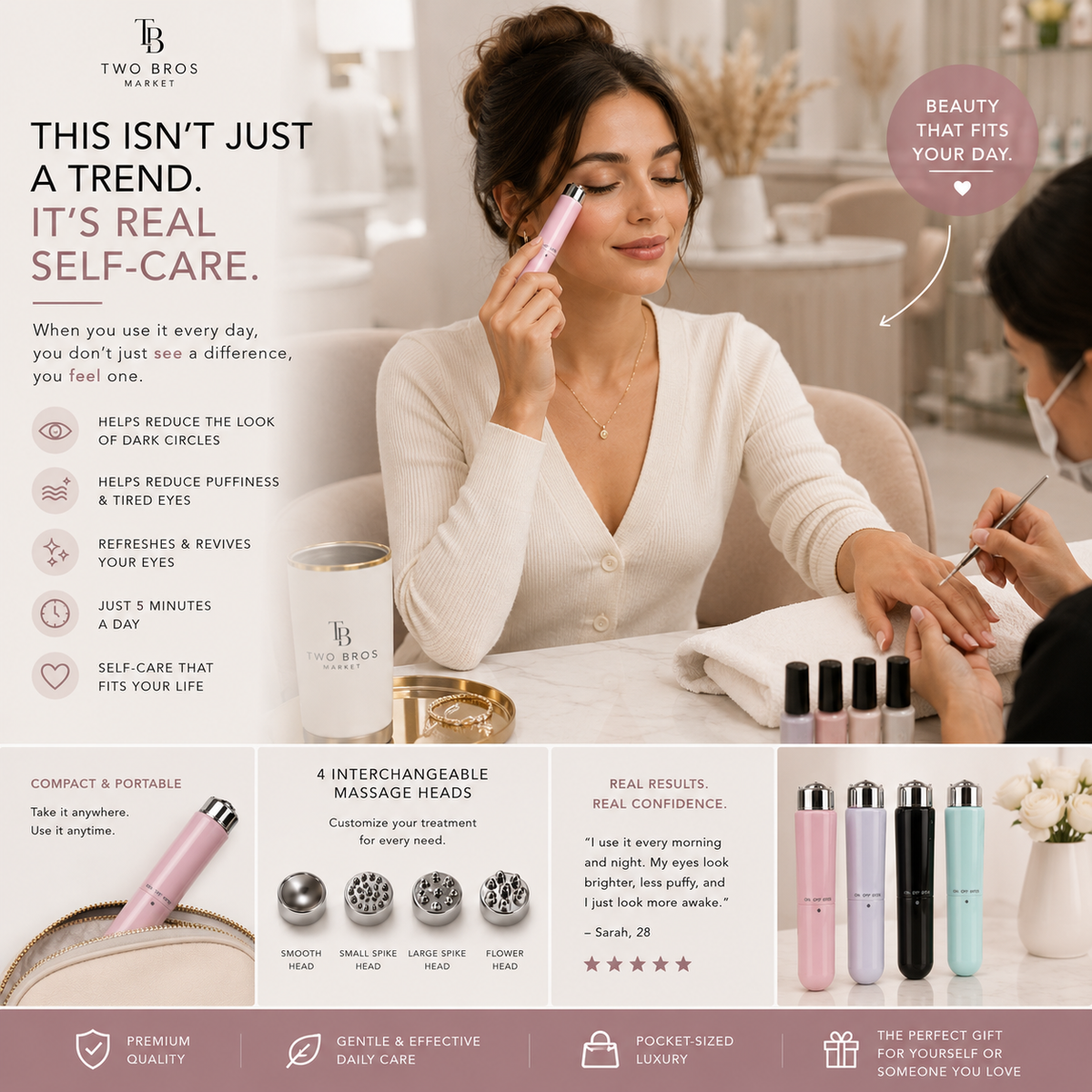5-Minute Eye Lift / Veloura Facial Sculptor