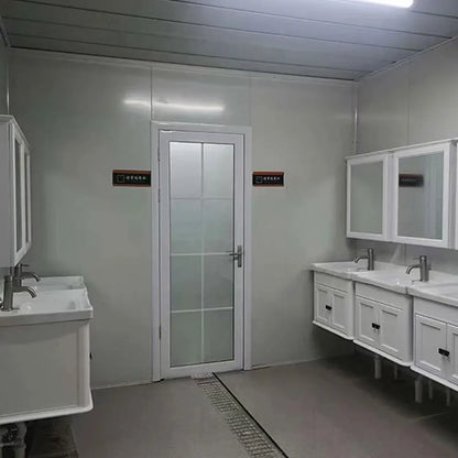 Customized Luxury Prefabricated Houses Modern Durable Quality Expandable Container House 40Ft 60M2 Modular Prefab House